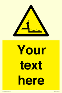 Custom Warning shallow water